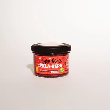 Gyömbéres cékla-répa (150g) - fermentált savanyúság Gyömbéres cékla-répa (150g) - fermentált savanyúság
