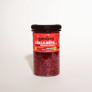 Gyömbéres cékla-répa (450g) - fermentált savanyúság Gyömbéres cékla-répa (450g) - fermentált savanyúság