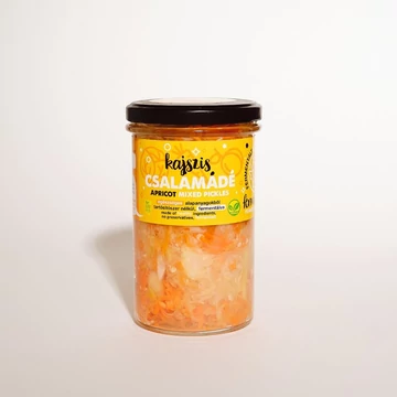 Kajszis csalamádé (450g) - fermentált savanyúság Kajszis csalamádé (450g) - fermentált savanyúság