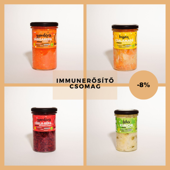 Immunerősítő fermentált savanyúság kóstoló csomag (4x450g)